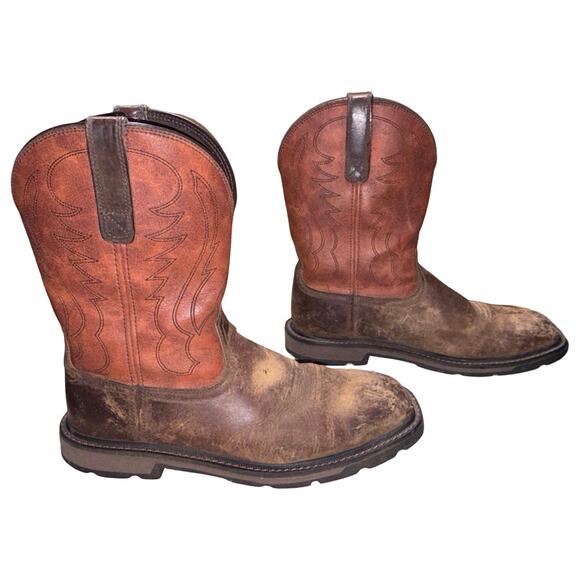 ARIAT Brown Leather Cowboy Western Boots   Size: 10 EE Men\'s main image 9